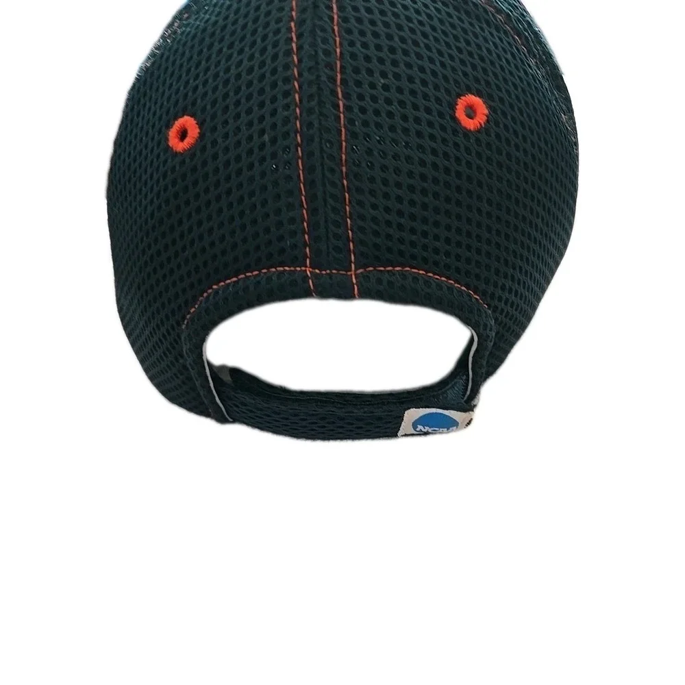 University Of Miami‎ Baseball Cap Mesh Adjustable Strap NCAA
